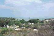 View of Lake Corpus Christi from the deck of the house.